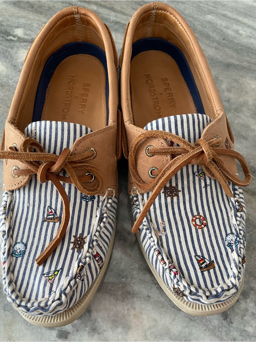 Sperry x Nordstrom Topsiders Boat Shoes Womens 6